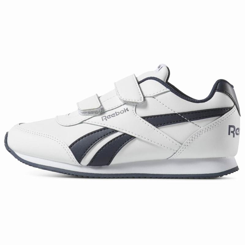 Reebok Royal Classic Jogger Tenisky Chlapcenske - Biele/Námornícka Modrá FE8347XR